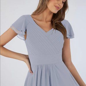 Azazie Hadley Dress in Dusty Lavender, Size A4